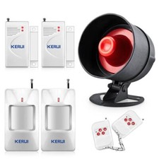 KERUI Alarm Home Security System Door Sensor Garage Detect Anti-theft Loud Alert