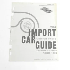 VINTAGE 1961 STANDARD BLUE STREAK IMPORT IGNITION CAR PARTS GUIDE CATALOG 