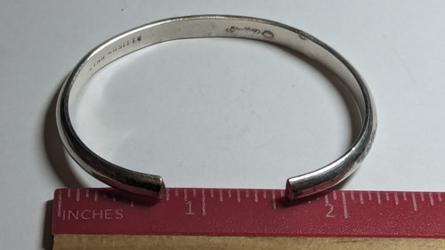 PULSERA BRAZALETE LYNN EDSITTY PLATA ESTERLINA VINTAGE FIRMADA CON SELLO - Imagen 13 de 18