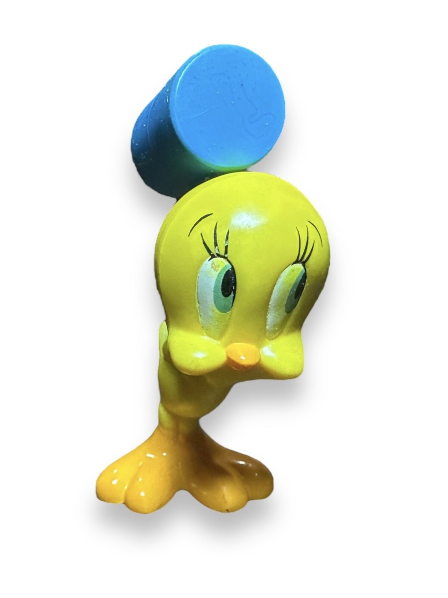 Vintage Tweety Bird Mallet PVC Toy Figure 1994 Warner Brothers
