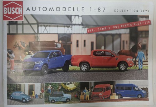 German Busch Automodelle 1:87 Kolletktion 2020