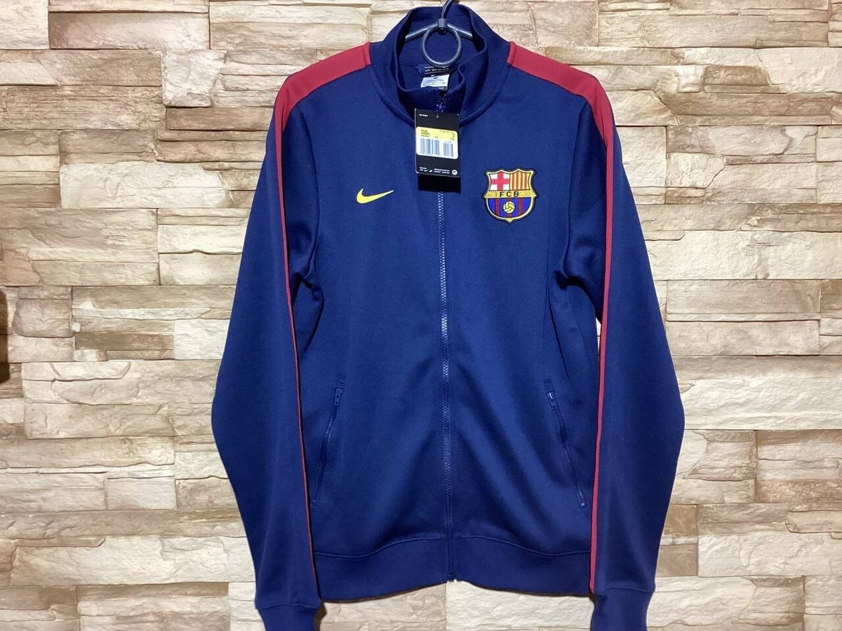 BARCELONA 2010s N98 FOOTBALL SOCCER TRACK TOP JACKET NIKE BARCELONA 2010s N98 FOOTBALL SOCCER TRACK TOP JACKET NIKE