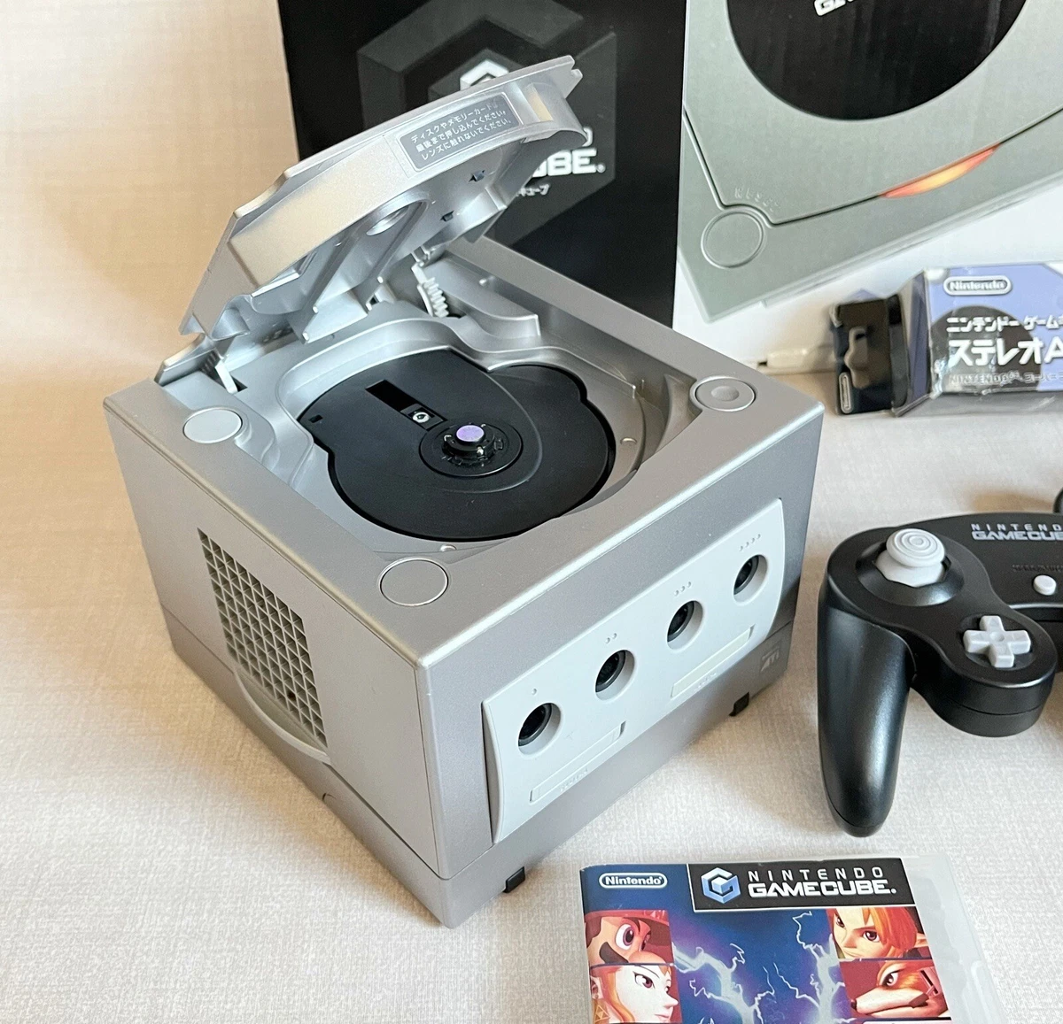 Nintendo gamecube smash bros controller and memory card Video games