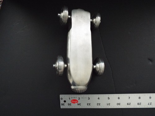 Vintage Model Race Car Cast Aluminum Studebaker Indy Grand Prix Automobilia - Picture 11 of 13