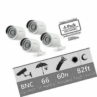 Sdc Camera Samsung SDC-9443BC 1080p HD Weatherproof Bullet Security System Camera ...