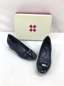 blue wedge dress shoes