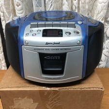LENOXX SOUND CD105 STEREO COMPACT DISC PORTABLE BOOMBOX AS-IS READ DISCRIPTION