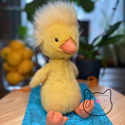 【ジェリーキャット】Dorit Duckling AUTHENTIC Jellycat DORIT DUCKLING New BNWT Easter Soft Plush
