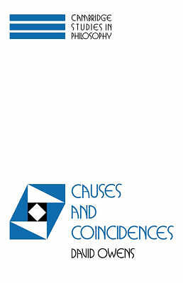 Causes and Coincidences Owens Hardback Cambridge University Press 9780521416504