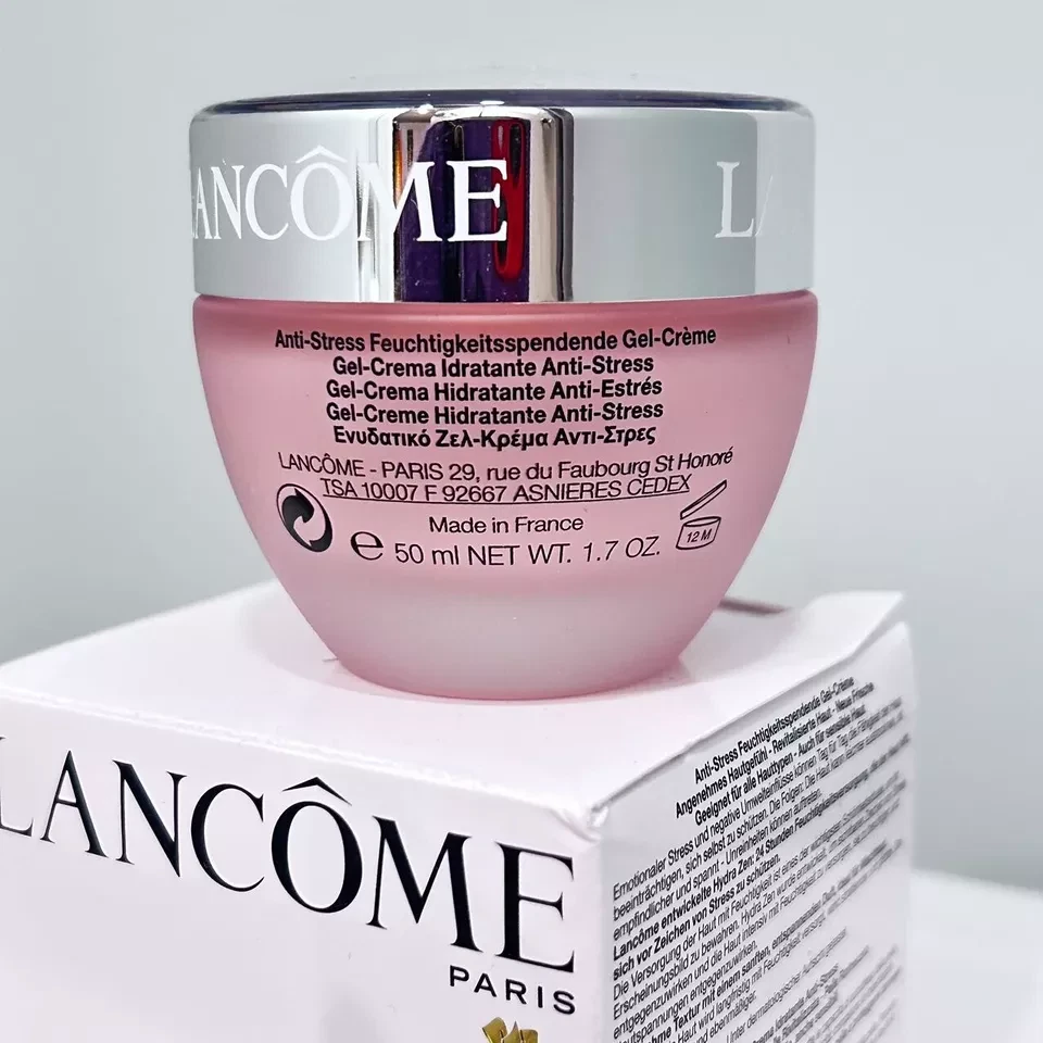 Novo Creme Gel Hidratante Feminino Antiestresse Lancome Hydra Zen ~Tamanho Completo 1,7 oz - Imagem 4 de 4