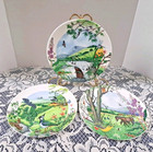 Wedgwood Bone China Collector Plates 3 Colin Newman’s Country Panorama Series