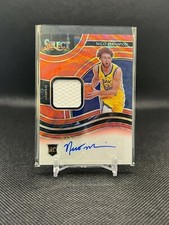 2020-21 NICO MANNION PANINI SELECT ROOKIE JERSEY AUTO RED WAVE PRIZM RC