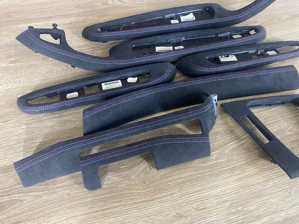 BMW E46 Alcantara Tri Color Interior Trim Set 1998-2006 323 325