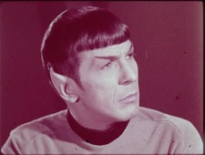 Star Trek TOS 35mm Film Clip Return To Tomorrow SPOCK Leonard Nimoy 2.20.52