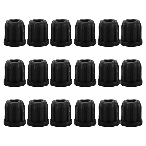 30 Pcs Universal Wheel Rubber Sleeve Caster Socket Inserts Replacement Wheels