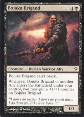 4X BOJUKA BRIGAND 51/145 WORLDWAKE MTG MAGIC NM X4 (yourdeckbuilder)