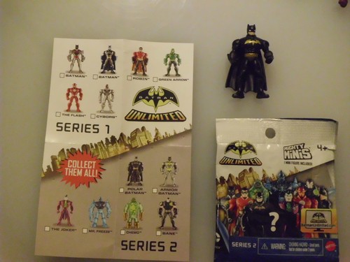 Figura Mighty Minis Batman Serie Ilimitada 2 POLAR BATMAN con paquete - Imagen 2 de 2