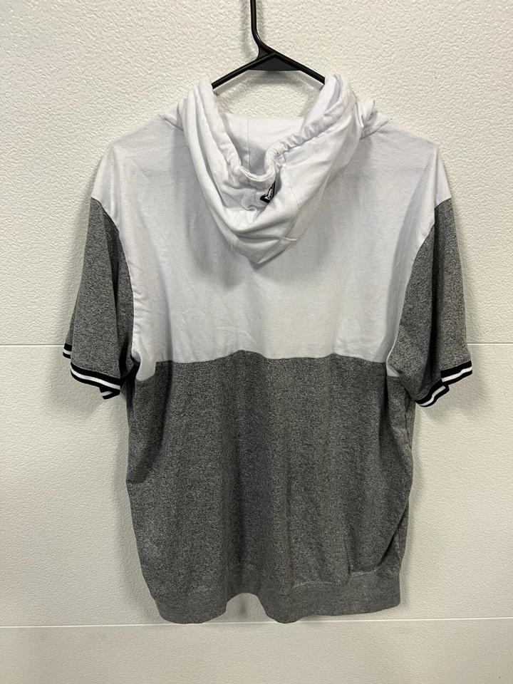 Camisa Echo Unlimited blanca gris con capucha para hombre talla XL Foto 2 de 3