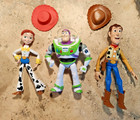 Disney Pixar Sheriff Woody Buzz Lightyear Jessie Doll Toy Story 4 Action Figures