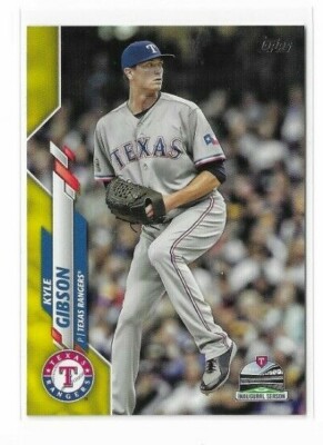 Kyle Gibson 2020 Topps Update Yellow Parallel Walgreen's Exclusive 