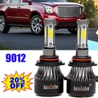4-Sided 9012 HIR2 2000W 300000LM LED Headlight Kit High Low Beam Bulbs HID White