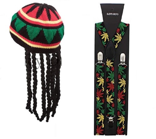 GANJA BRACES BOB MARLEY FANCY DRESS | eBay