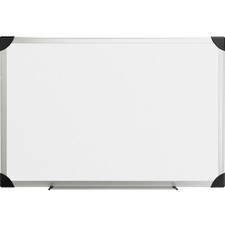 Lorell Dry-Erase Board, 3'x2', Aluminum/White