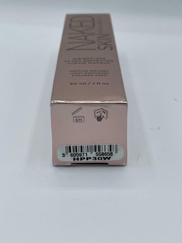 Naked Skin Weightless Definition Liquid Make-up 12,5 dunkel mit dezentem rosa Unterton - Bild 5 von 7