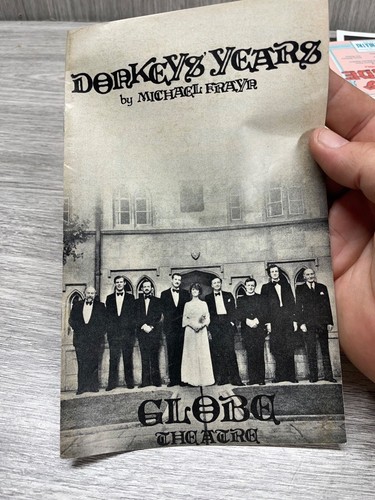 1976 Esel Jahre Globe Theater Paul Eddington Amanda Barrie Playbill - Bild 3 von 10