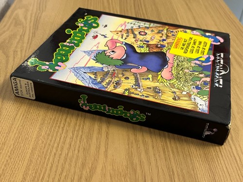 Amiga Psygnosis Lemmings Vintage Game - Boxed Working -👽👾Retro Gift Idea👾👽 - Afbeelding 22 van 24