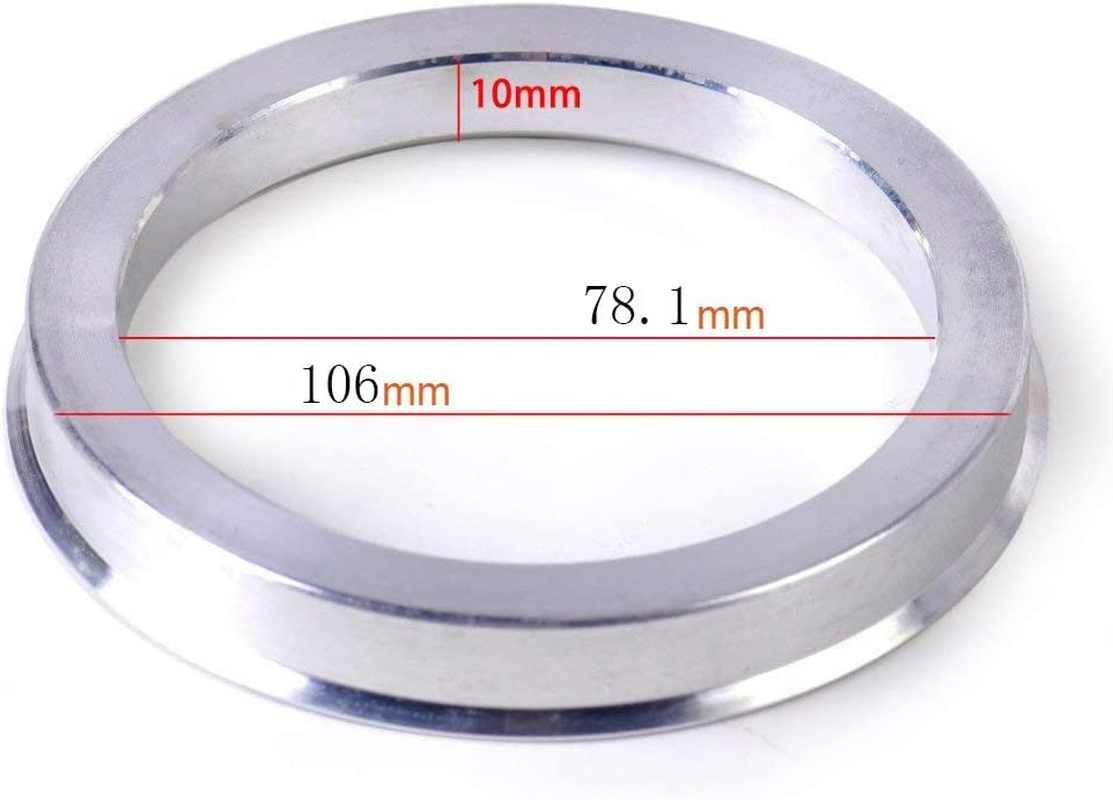 UXCELL Plastic Hubcentric Wheel Spacers 54.1mm to 74.1mm OD Car Hub Rings from Motorcycle Cooling System - price 43.1