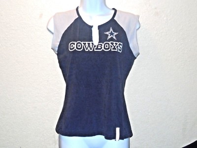 Dallas Cowboys Reebok Sleeveless T-Shirt Juniors Large