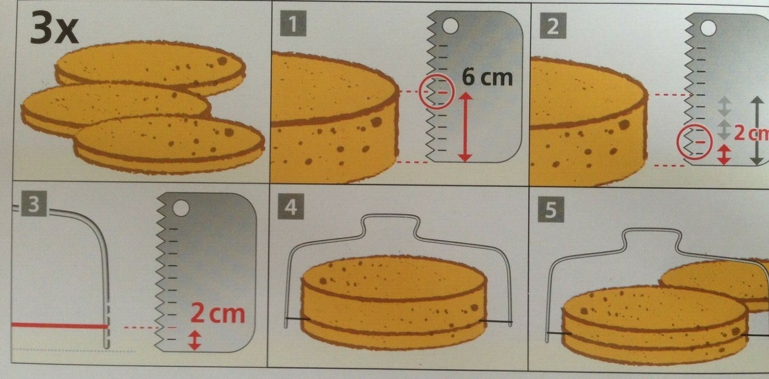 Zenker Cake Layers Cutter Stainless Steel for sale online | eBay