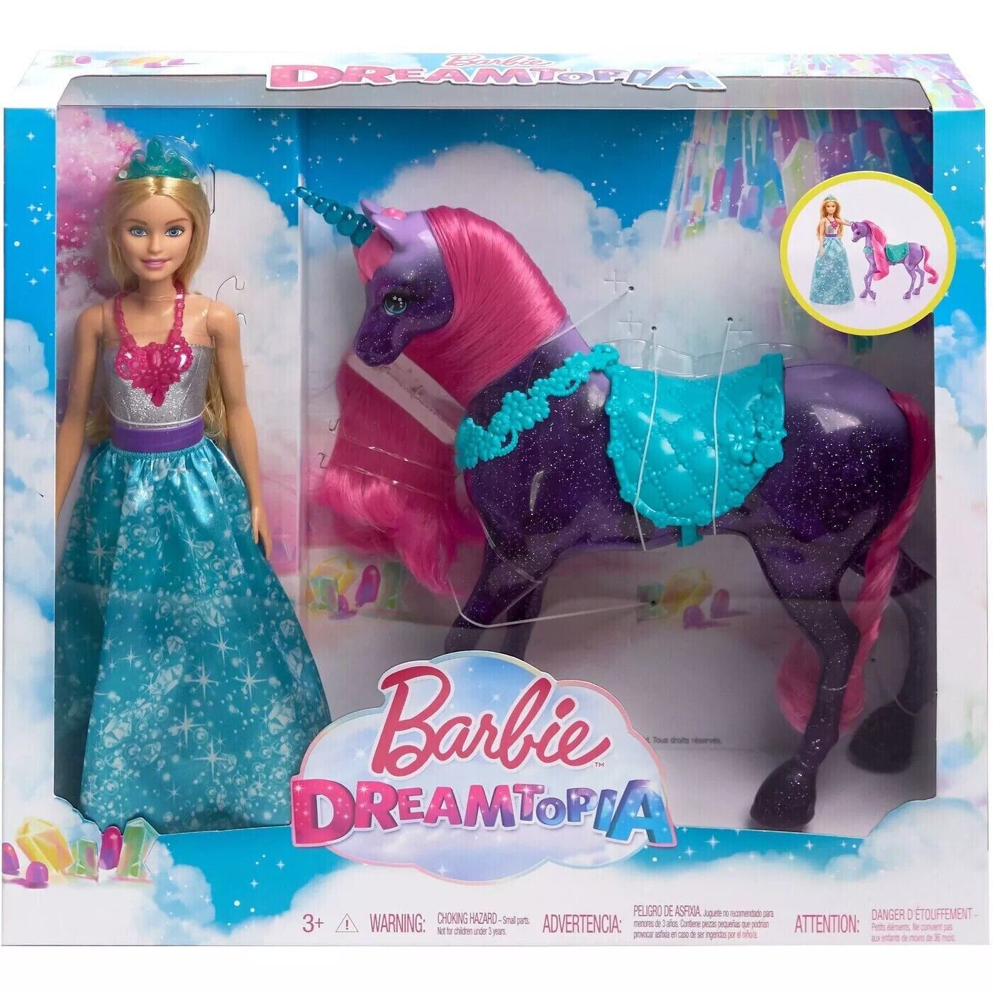 Barbie licorne dream Multicolore Barbie 