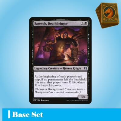 Sarevok, Deathbringer | MTG | Baldur's Gate | NM | EN | Uncommon | Base Set