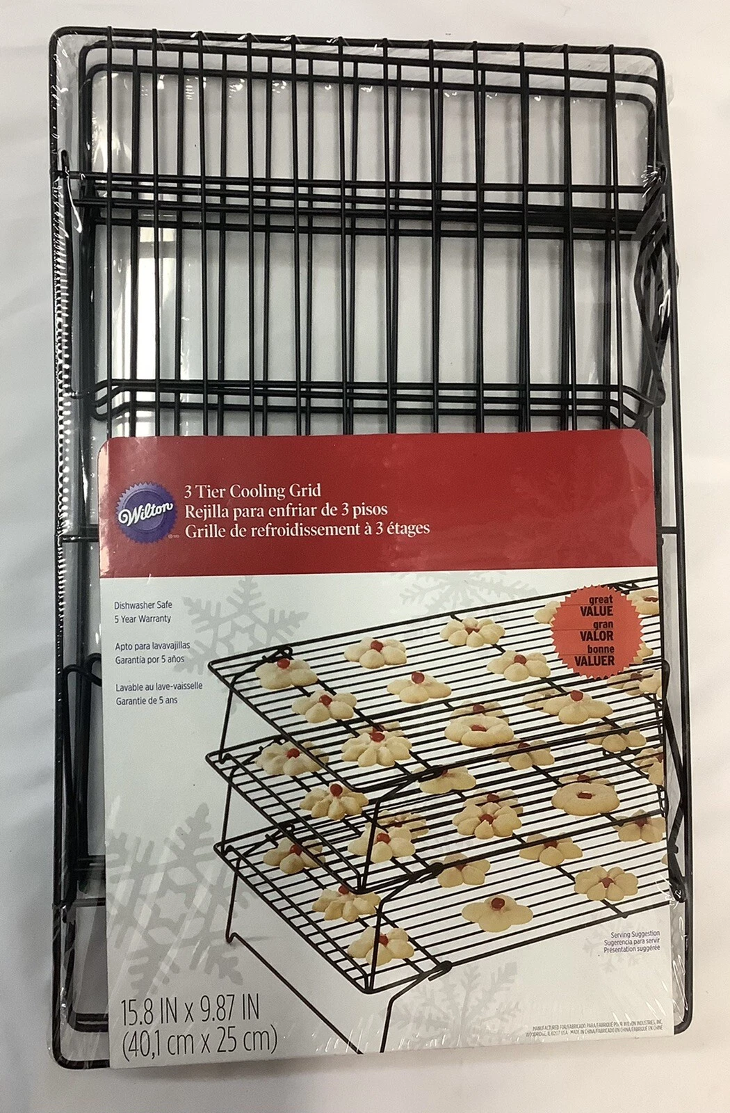 Wilton 3 Tier Cooling Grid New ESY230521/BA2
Opens in a new window or tab