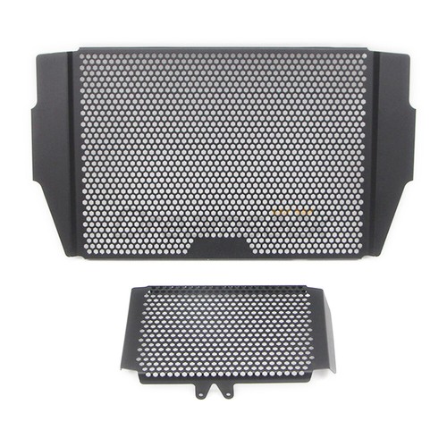 Radiator Guard Grille Oil Cooler Cover for Ducati Multistrada 1200 2010-14 Black - Picture 2 of 12