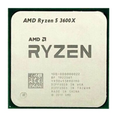 AMD Ryzen 5 3600X Unlocked 3.8GHz 6-Core 12-Thread AM4 Desktop CPU