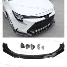 For Toyota Corolla 2018-2023 Front Bumper Lip Spoiler Spoiler Carbon Fiber US