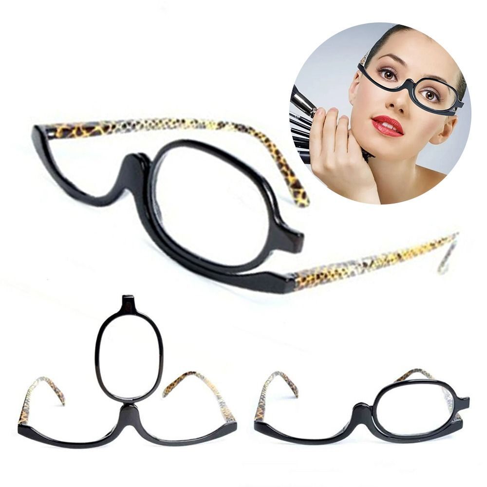 Glasses Folding Eyeglasses Magnifying Glasses Rotating Makeup Reading