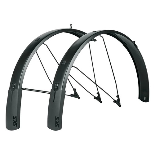 SKS B75 Bluemels Style Full Coverage Fender Set, Black, 27.5/29/700x2.25-2.6