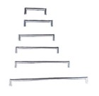 Long 6.5" Brushed Satin Nickel Stainless Steel Round Bar Handle Cabinet Rod Pull — photo 3