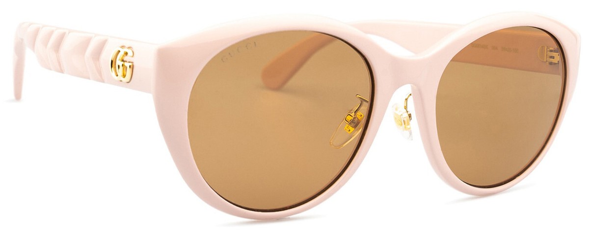 GUCCI サングラス GG0814SK 004 GUCCI GG0814SK-004 Womens Round Designer Sunglasses in Pale