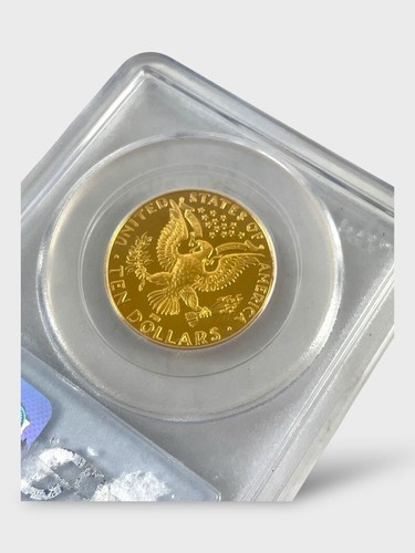 1984-W Olympic $10 Gold Ten Dollar Commemorative PR69DCAM PCGS - Picture 4 of 5