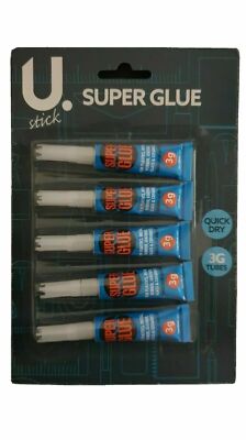 U STICK SEKUNDENKLEBER 5ER PACK SCHNELLTROCKNEND 3G TUBEN