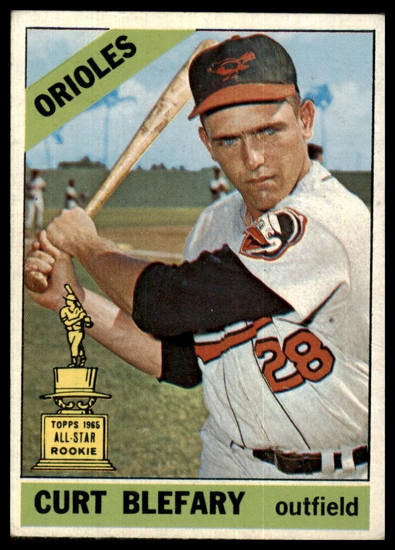 1966 Topps Set Break Curt Blefary #460 Ex-VgEx Combine Shipping
