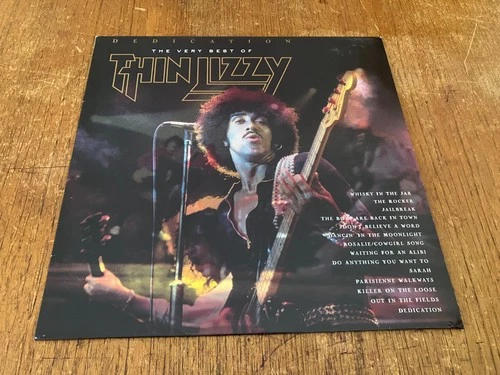 THIN LIZZY Dedication - The Very Best Of Thin Lizzy LP Vinyl 1991 RARE OOP