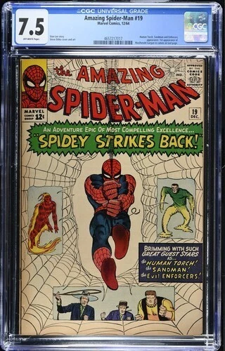 Amazing Spider-Man #19 1964 Marvel Comics CGC 7.5 1st app Mac Gargan