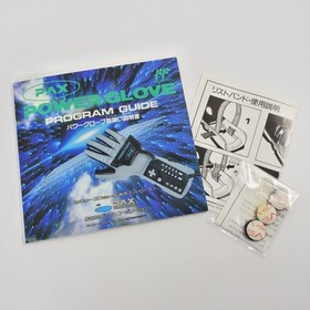 Nintendo Famicom PAX POWER GLOVE Boxed Family Computer Tested JAPAN Game 2806