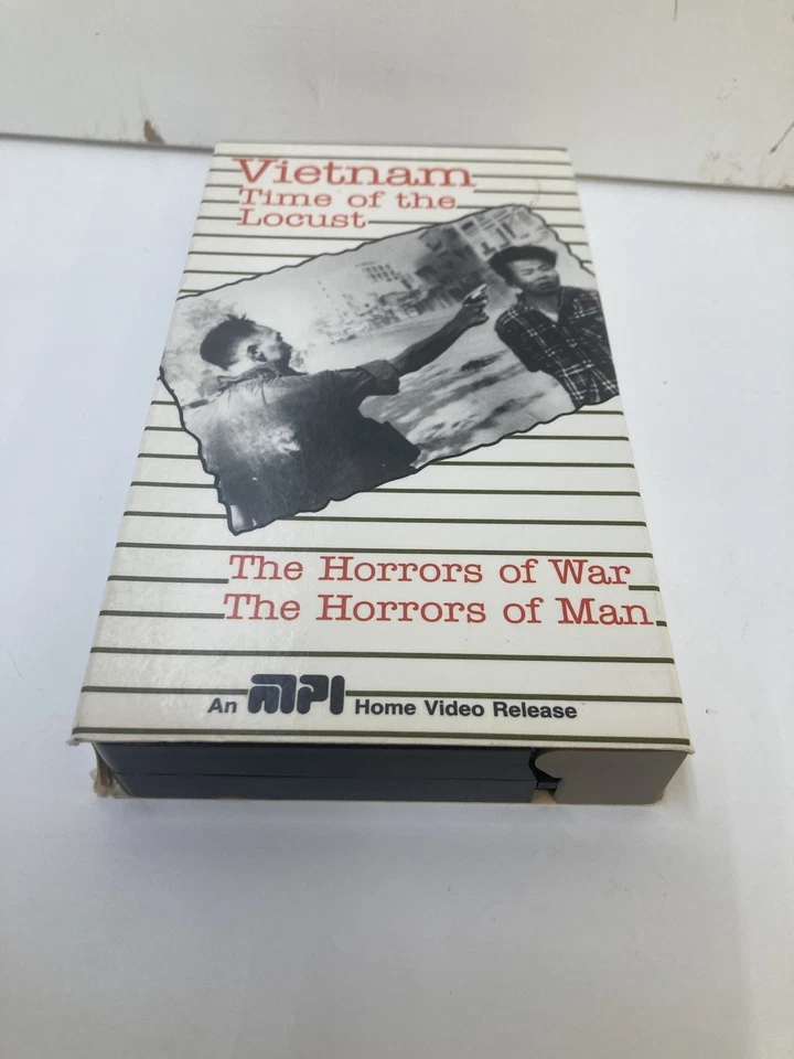 Vintage “Vietnam Time of the Locust” VHS. 1986. 55 Minutes. B/W - Image 4 of 4